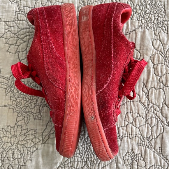 Red Puma sneakers - Picture 2 of 6